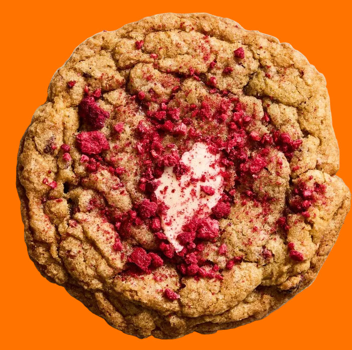 White Chocolate Strawberry Cookie